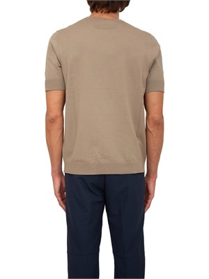 Maglia Hugo slim fit a maniche corte verde in UOMO