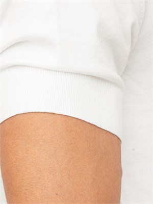 Maglia Hugo slim fit a maniche corte bianco in UOMO