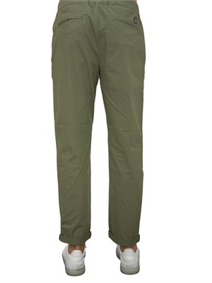 Pantalaccio Aiace Galassi in popeline di cotone verde in UOMO