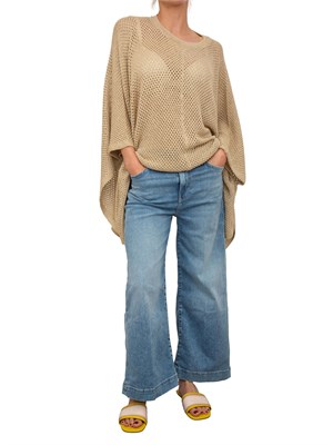Jeans donna wide leg Guess Jeans con lavaggio medio in DONNA