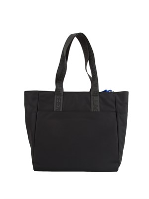Borsa tote donna Karl Lagerfeld Jeans in nylon nero con tasche in DONNA