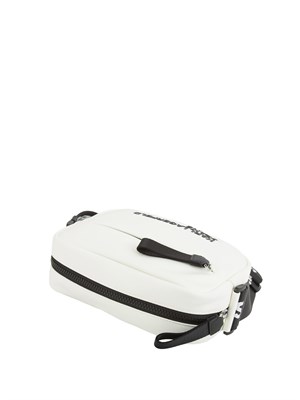 Borsa a tracolla Karl Lagerfeld Jeans in nylon bianco con tasche in DONNA