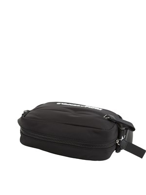 Borsa a tracolla Karl Lagerfeld Jeans in nylon nero con tasche in DONNA