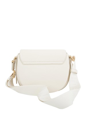 Borsa a tracolla donna Furla Lotus in pelle martellata bianca in DONNA