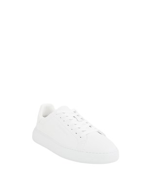 Sneakers in pelle Harmont [and] Blaine bianco in UOMO