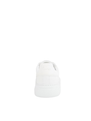 Sneakers in pelle Harmont [and] Blaine bianco in UOMO