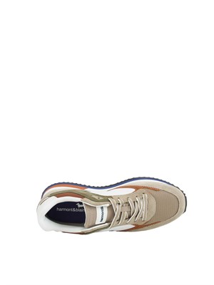 SNEAKERS HARMONT [AND] BLAINE BEIGE in UOMO