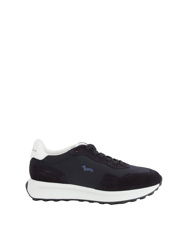 Sneakers Harmont [and] Blaine blu con suola bicolor