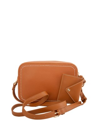 Borsa a tracolla Liu Jo donna in ecopelle cuoio con tracolla regolabile in DONNA
