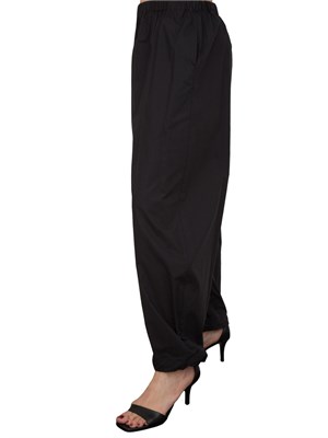 Pantalone nero Pinko modello balloon con coulisse in DONNA