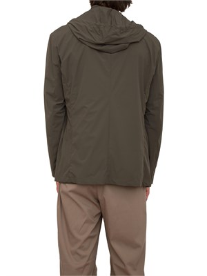 Giacca A.X. verde con cappuccio in UOMO