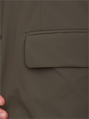 Giacca A.X. verde con cappuccio in UOMO
