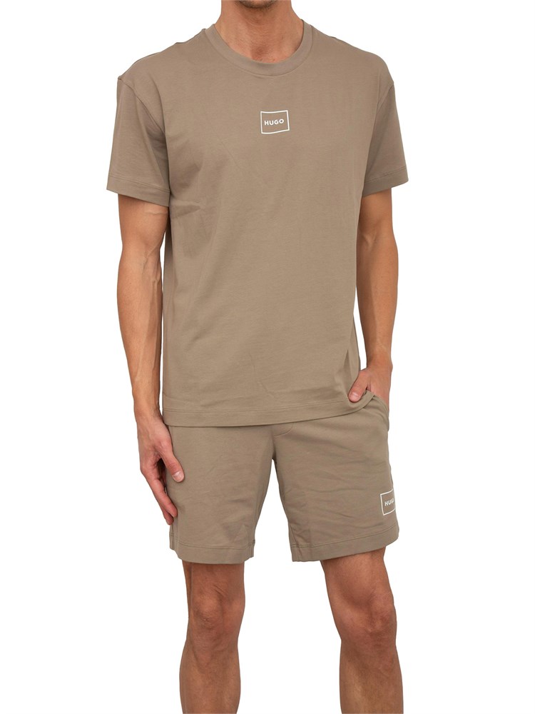 T-shirt Hugo relaxed fit  con logo stampato