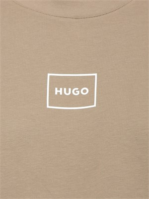T-shirt Hugo relaxed fit  con logo stampato in UOMO