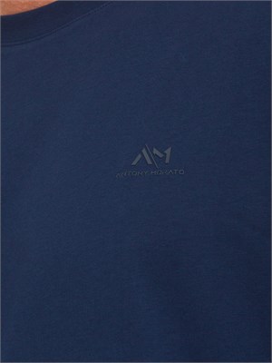 T-shirt relaxed fit Antony morato blu in UOMO