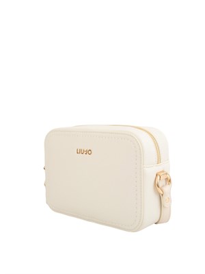 Borsa a tracolla Liu Jo donna in ecopelle avorio con tracolla regolabile in DONNA