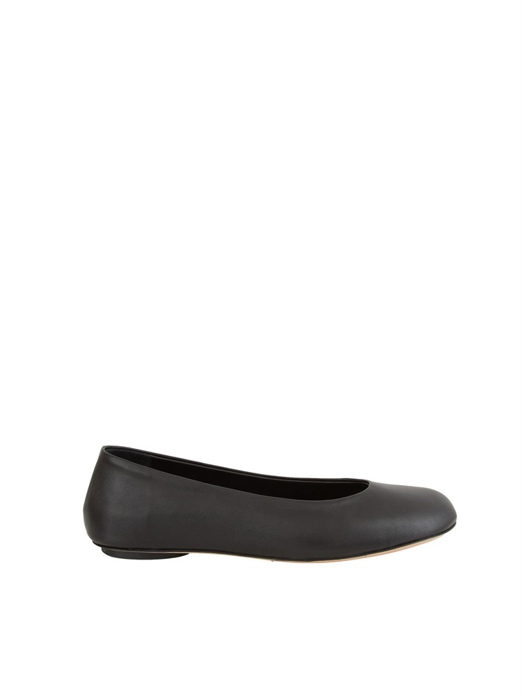 Ballerina flat Max Mara in nappa nera