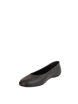 Ballerina flat Max Mara in nappa nera in DONNA