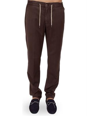 PANTALONE CASUAL BERWICH MARRONE in UOMO