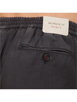 PANTALONE CASUAL BERWICH NERO in UOMO