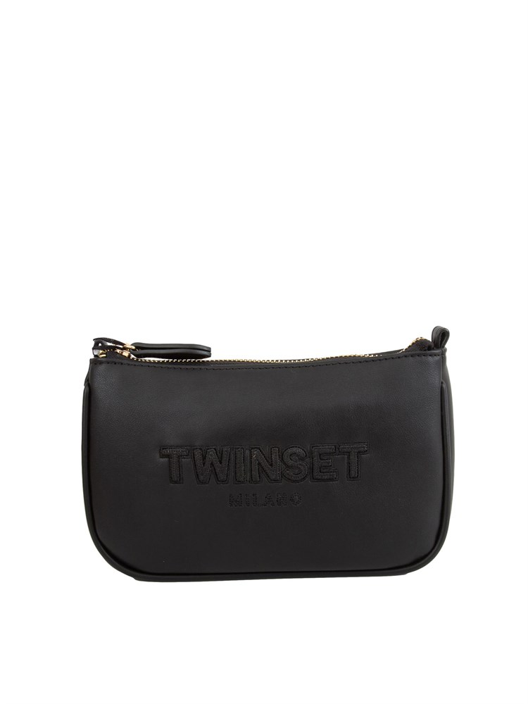 Borsetat nera Twinset con catena e manico removibile