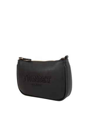 Borsetat nera Twinset con catena e manico removibile in DONNA