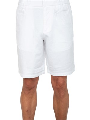 Bermuda Armani Exchange bianco in misto lino in UOMO
