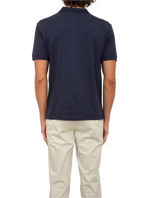 Polo Calvin Klein blu piquet thermo tech in UOMO