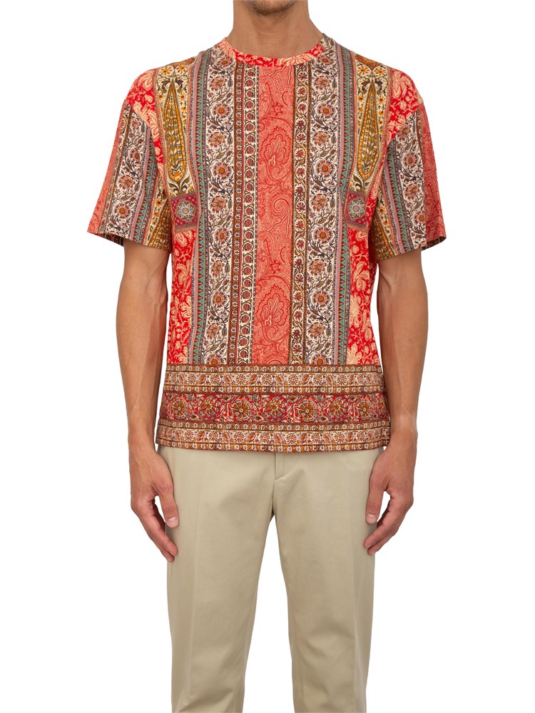 T-shirt Etro in cotone stampata