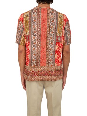 T-shirt Etro in cotone stampata in UOMO
