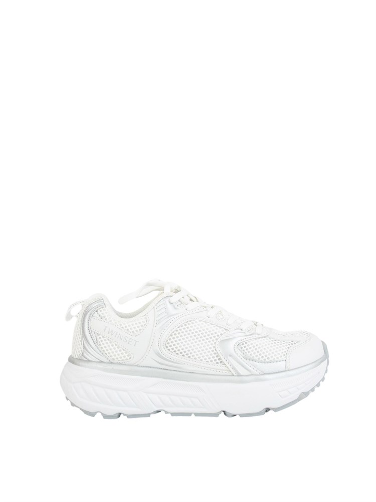 Sneakers running bianche Twinset in partnership con Fessura