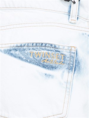 Shorts Twinset Actitude in jeans super bleach in DONNA