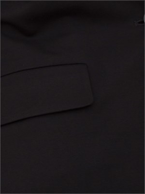 Giacca monopetto Emme Marella in tessuto stretch nero in DONNA
