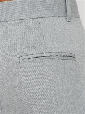 Pantaloni gessati Emme marella in tessuto grigio chiaro in DONNA