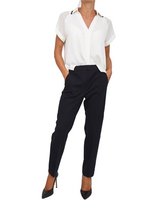 Pantaloni iBlues in crêpe nero in DONNA