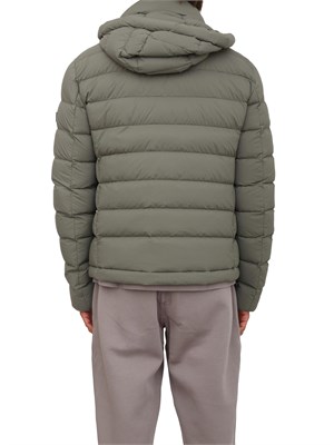 Piumino verde Peuterey in tela stretch in UOMO