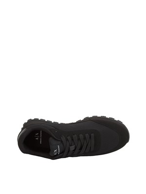 Sneaker Armani Exchange nera in UOMO