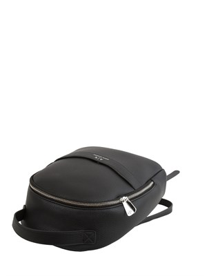Zaino Armani Exchange in ecopelle nero in DONNA
