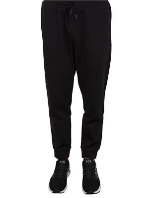 Pantalone tuta nero Armani Exchange in UOMO