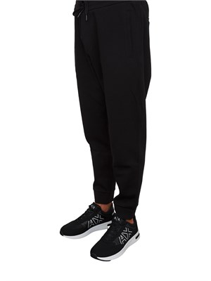 Pantalone tuta nero Armani Exchange in UOMO