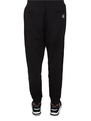 Pantalone tuta nero Armani Exchange in UOMO