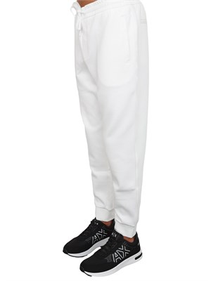 Pantalone tuta bianco Armani Exchange in UOMO