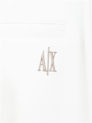 Pantalone tuta bianco Armani Exchange in UOMO