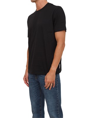 T-shirt girocollo nero Armani Exchange regular fit in UOMO