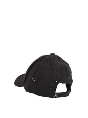 Cappello baseball EA7 nero con logo oro in UOMO