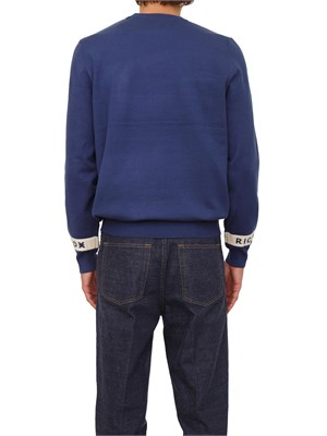 Maglia girocollo uomo Richmond X in misto viscosa bluette in UOMO