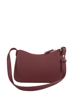 Borsa a spalla Armani Exchange in pelle ecologica viola in DONNA