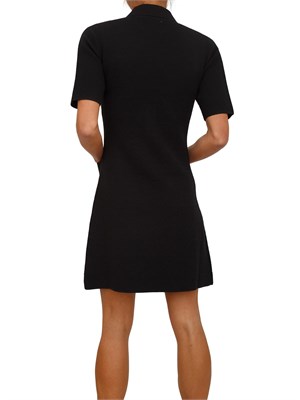 Abito Fracomina in maglia di viscosa nera in DONNA