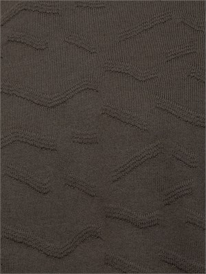 Maglione verde Armani Exchange texture ondulata in UOMO