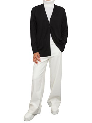 Cardigan donna Armani Exchange in misto cotone nero in DONNA